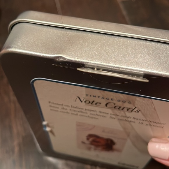 NEW: Dog notecards by Cavallini & Co (set of 10 glittered cards) - Picture 10 of 13